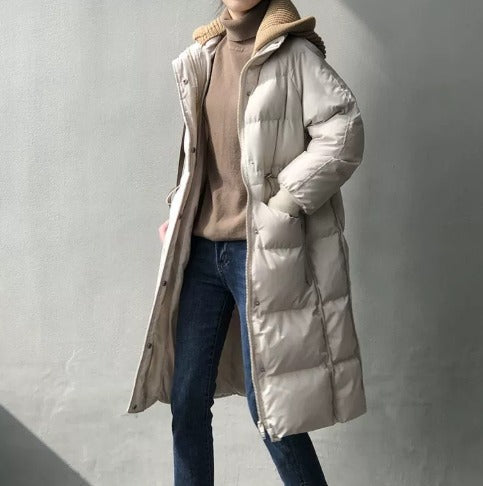 Women’s Long Winter Coat | Stylish & Warm
