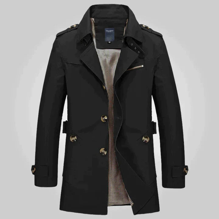 Men’s Classic Trench Coat | Formal & Casual Outerwear