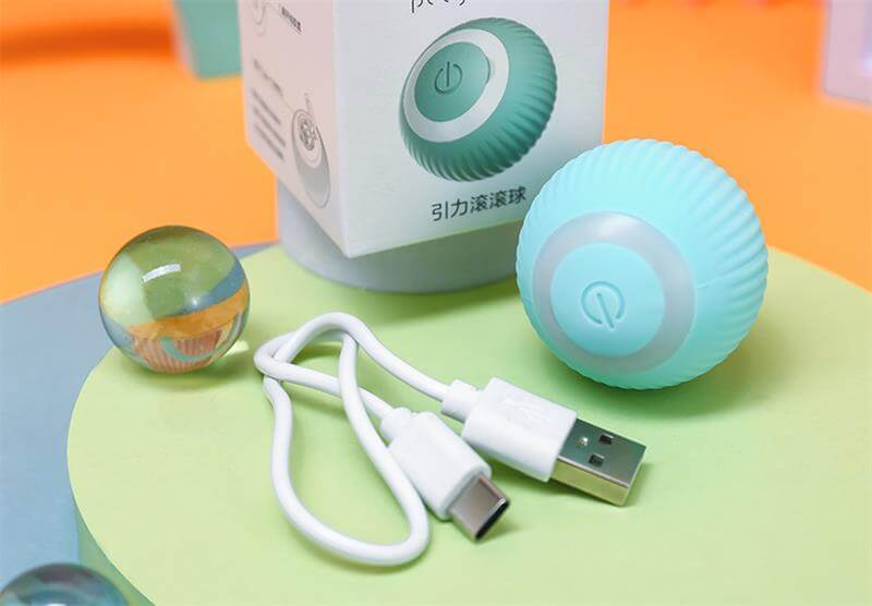Smart Self-Rolling Interactive Pet Ball Toy