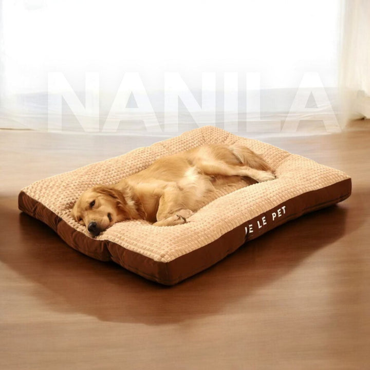 Dog Bed with Foam & Removable Cover | Durable Supportive Pet Mattress