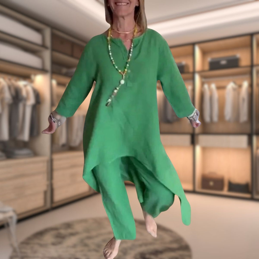 Womens Comfort Set | Cozy Lounge Top & Bottom Set