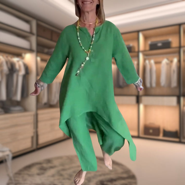 Womens Comfort Set | Cozy Lounge Top & Bottom Set