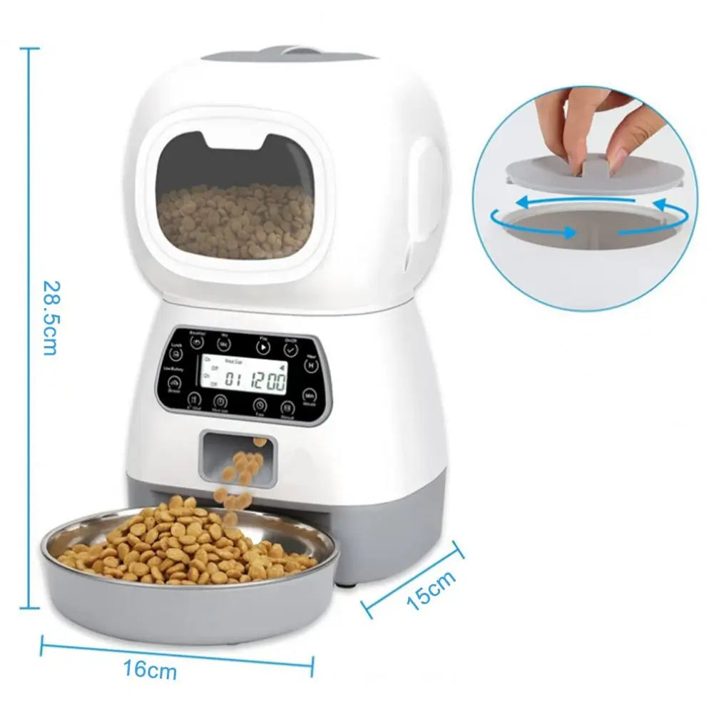 Automatic Pet Feeder with Voice Recording