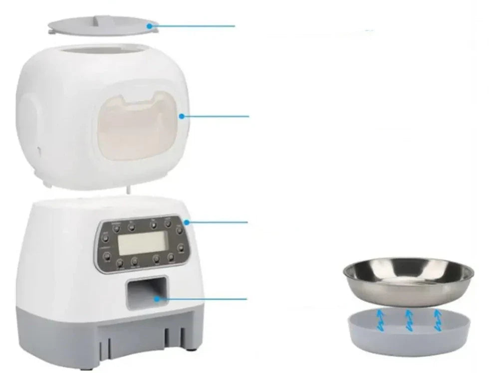 Automatic Pet Feeder with Voice Recording