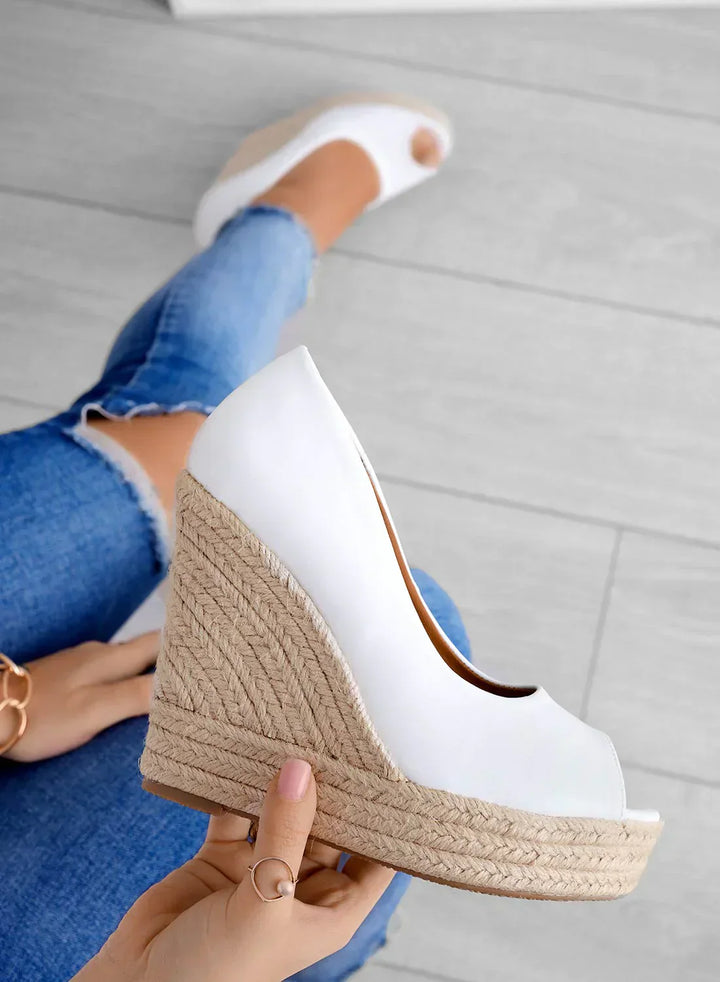 Azura | Women’s Suede Espadrille Wedge Sandals