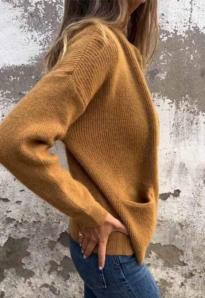 Women’s Soft Warm Long Sleeve Sweater for Everyday Wear