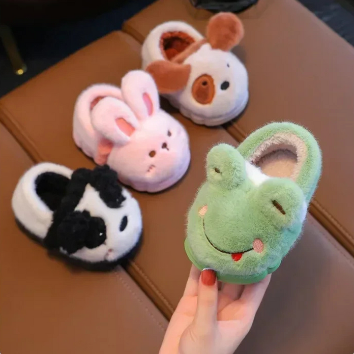 Cole | Cozy Animal Slippers for Toddlers
