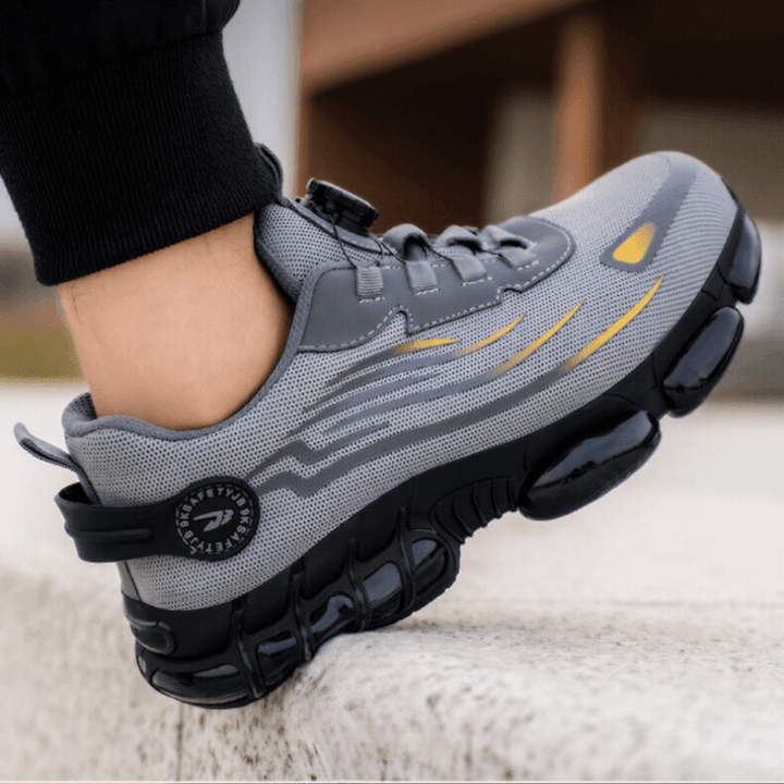 Men’s Orthopedic Safety Shoes | Breathable & Full Protection
