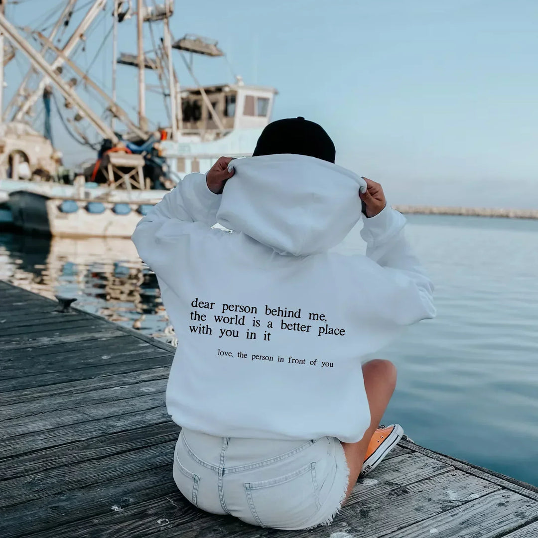 Inspirational Quote Unisex Hoodie | Soft & Warm