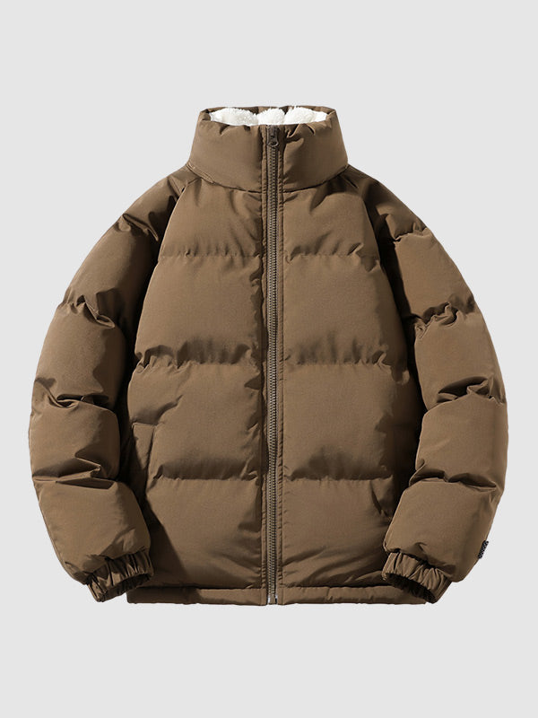 Men’s Fleece-Lined Puffer Jacket
