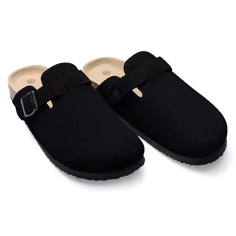 Comfortable Suede-look Clogs | Indoor/Outdoor Wear