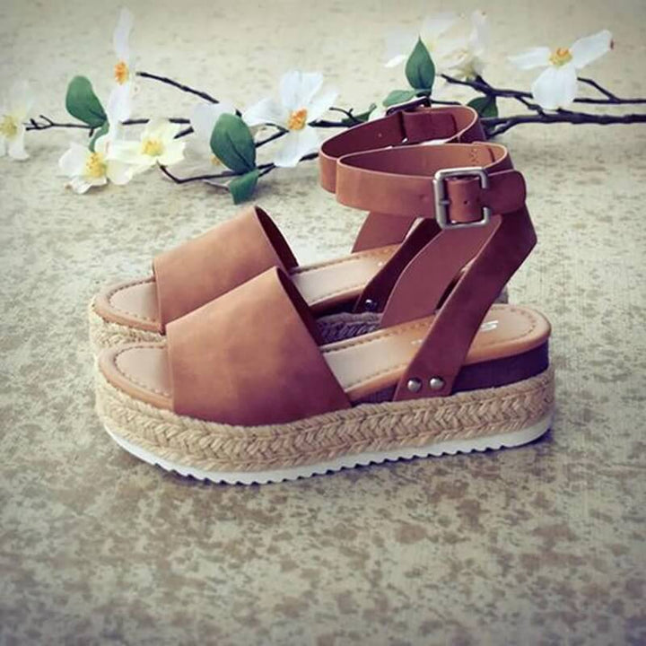 Indigo | Women’s Platform Espadrille Sandals