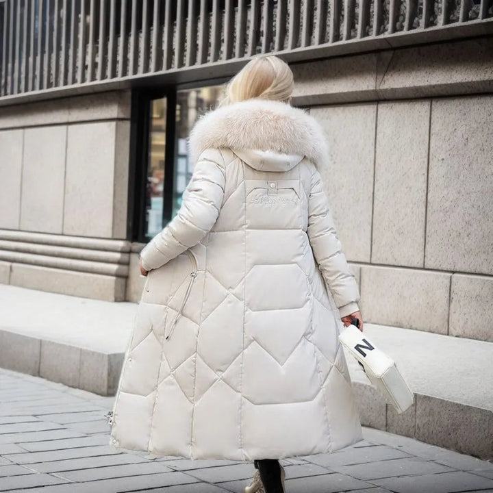 Elegant Women's Winter Coat | Long Design