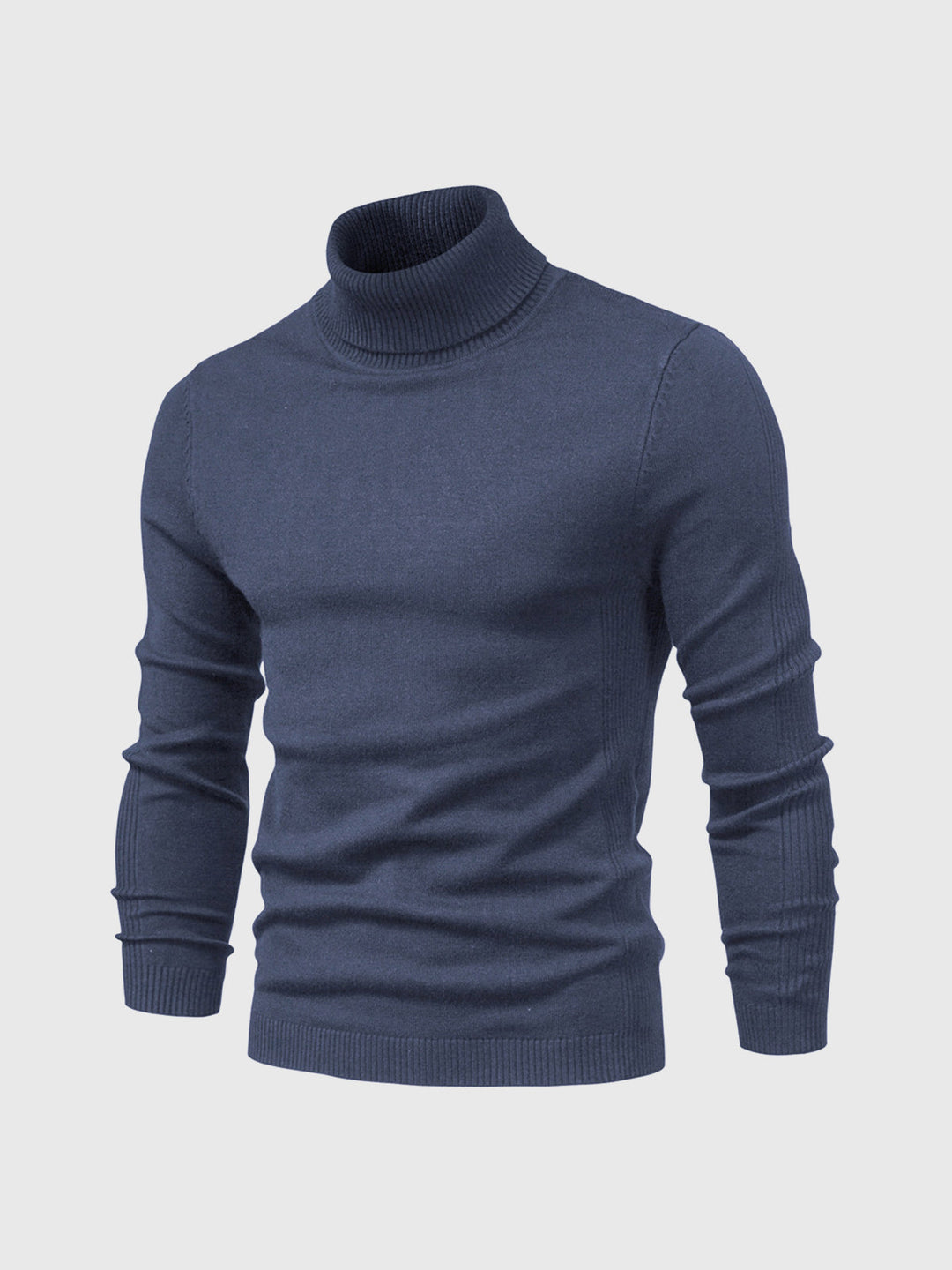 Men’s Soft Cotton Turtleneck Sweater