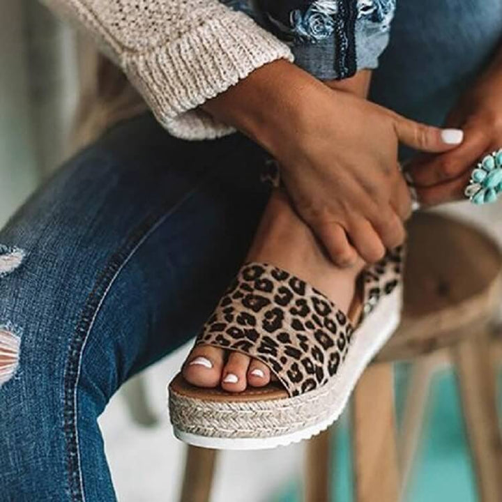 Indigo | Women’s Platform Espadrille Sandals