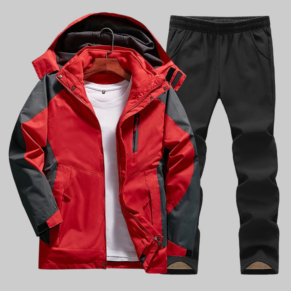 3-in-1 Women’s Outdoor Jacket Set | All-Weather Protection
