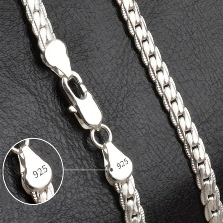 Giselle | Sterling Silver Glitter Necklace