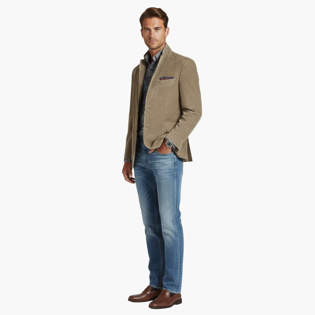 Men’s Classic Blazer | Timeless Elegant Suit Jacket