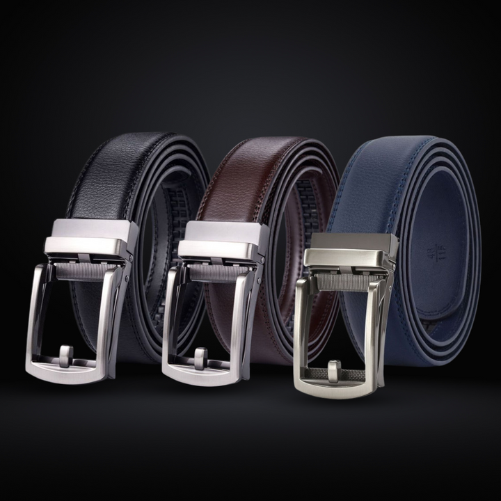 Basilio | Men’s Automatic Fit Belt with Adjustable Ratchet Buckle