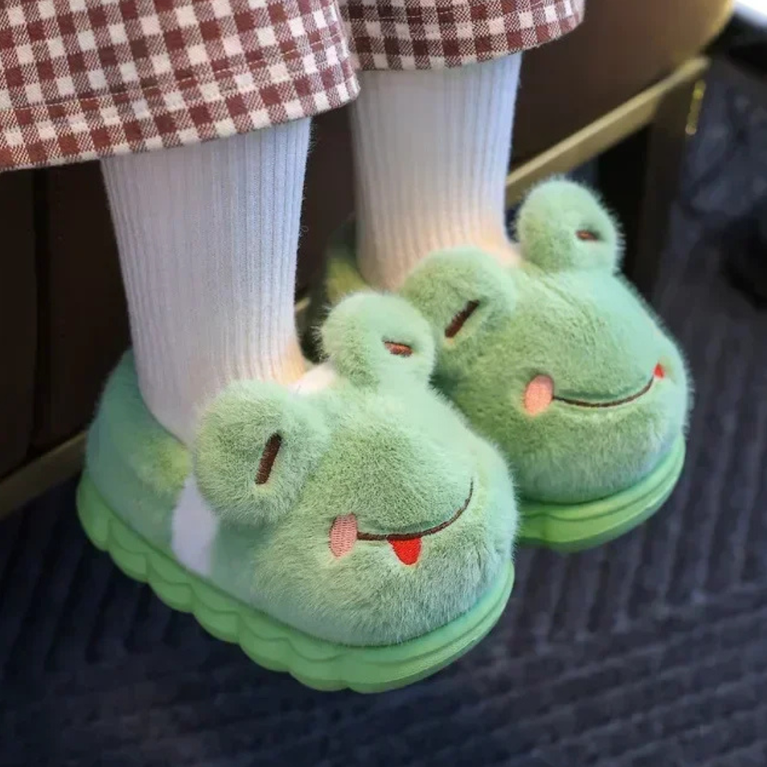 Cole | Cozy Animal Slippers for Toddlers