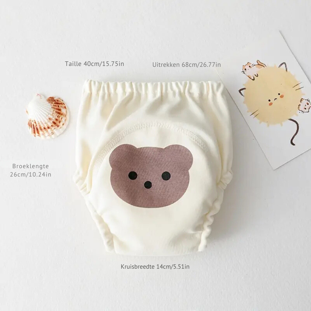 Set of 6 Soft and Breathable Toddler Underwear