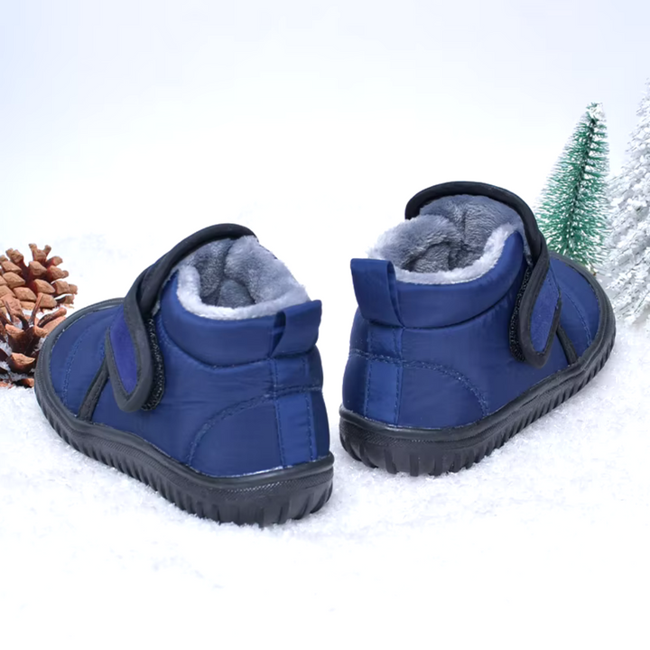 Kids Barefoot Snow Boots | Warm Lined Winter Sneakers