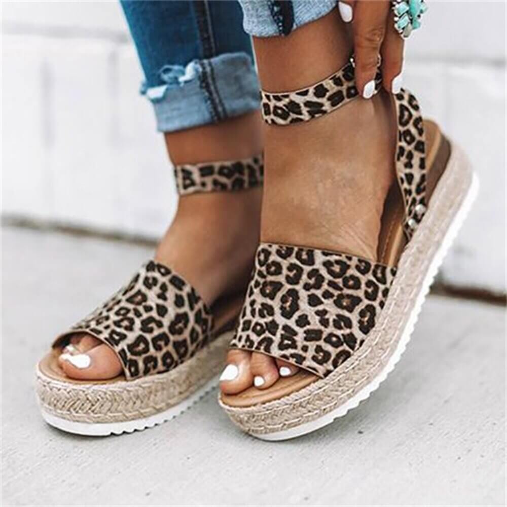 Indigo | Women’s Platform Espadrille Sandals