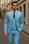 Classic 3-Piece Suit for Men | Formalwear with Jacket + Vest + Pants