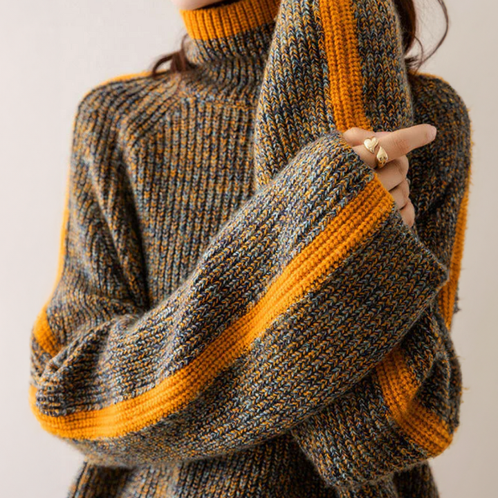 Women’s Knitted Turtleneck Sweater