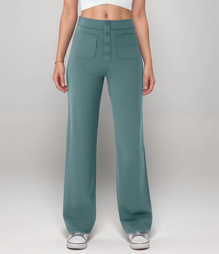 Trendy High-Waist Sculpt Pants for Women