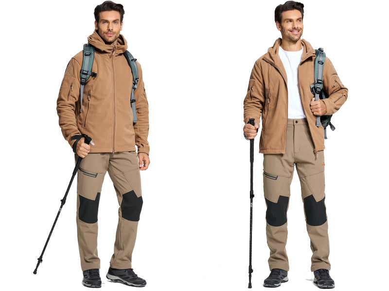 Men’s Tactical Fleece Jacket | Outdoor-Ready