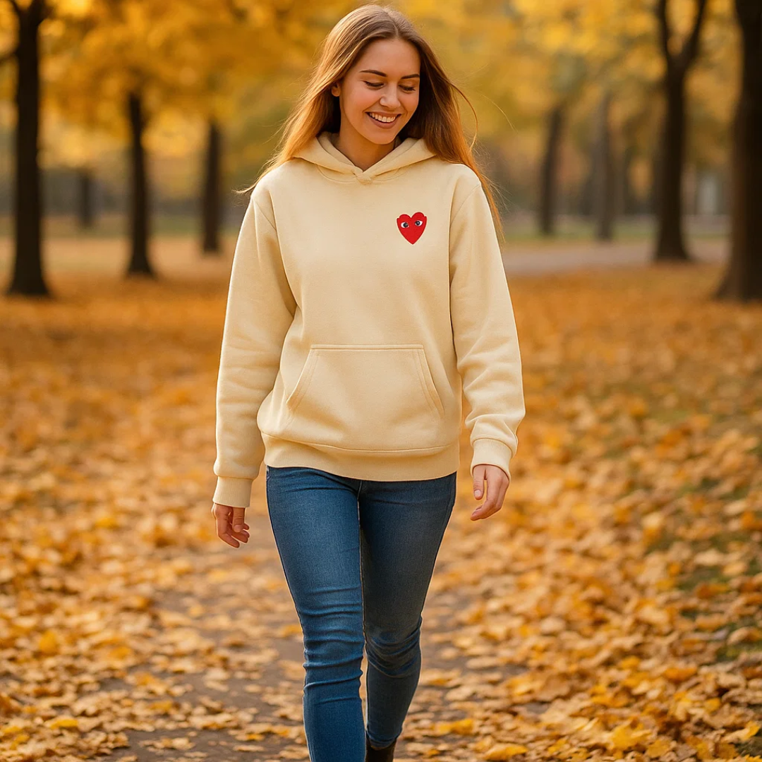 Angel | Heart Sweater - Comfortable & Stylish Women’s Knitwear