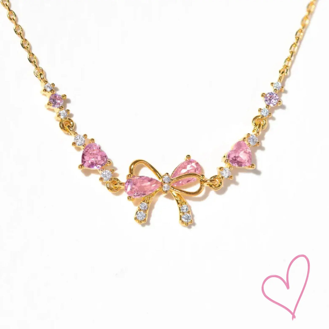 Bow Bracelet | Adjustable Bow Charm Bangle for Women