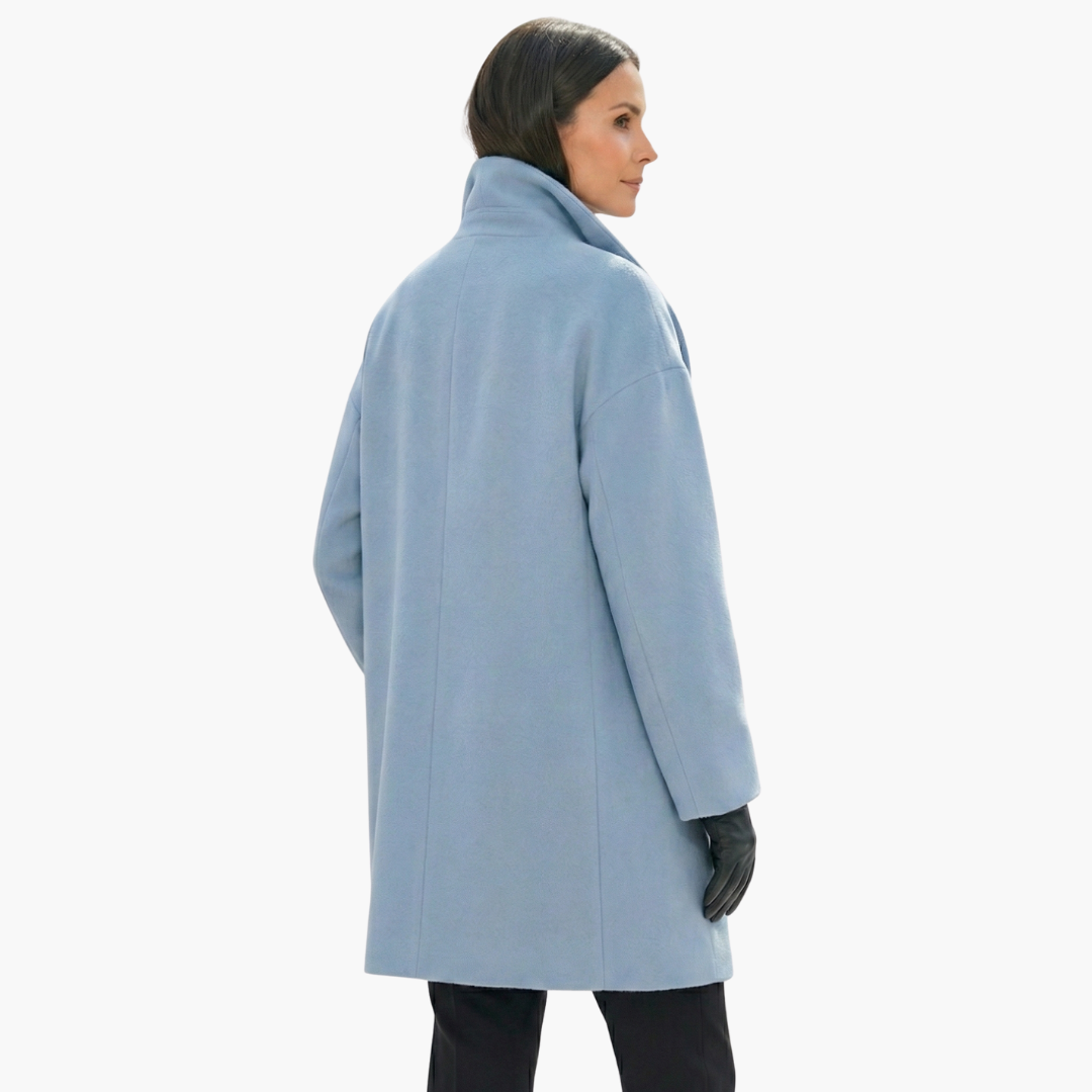 Women’s Mid-Length Fitted Windbreaker Jacket