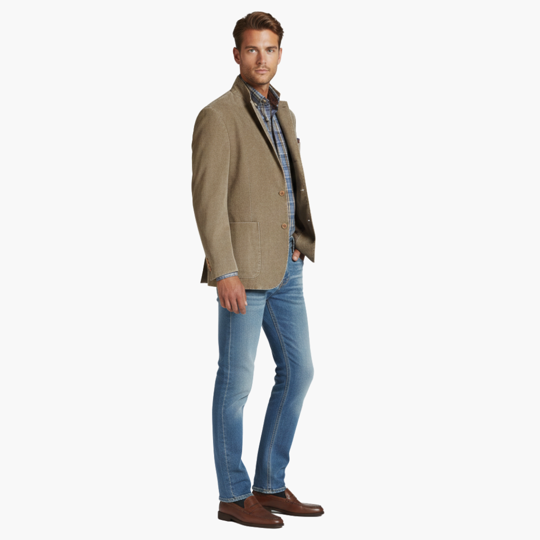 Men’s Classic Blazer | Timeless Elegant Suit Jacket