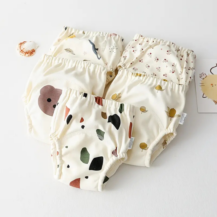 Set of 6 Soft and Breathable Toddler Underwear