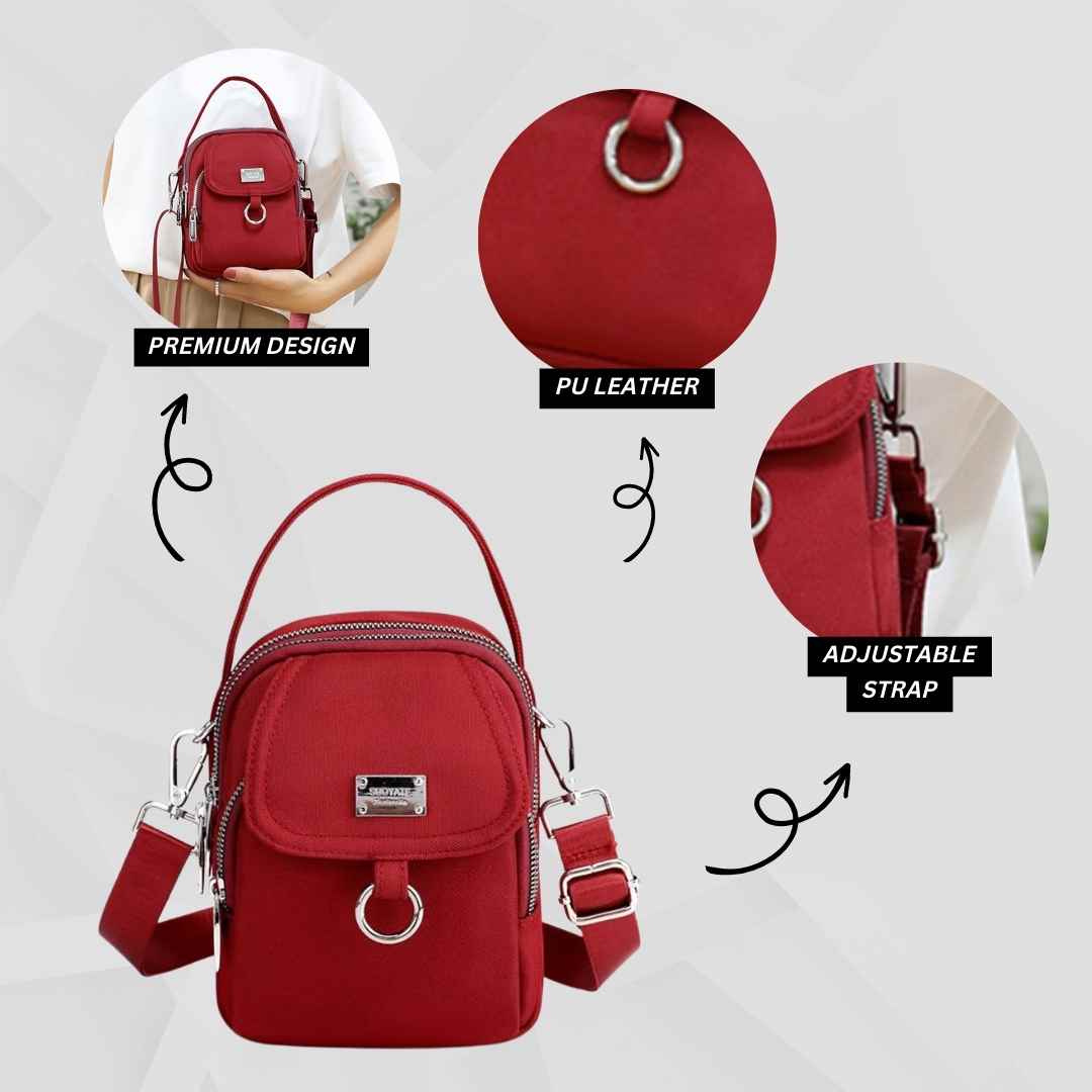 Sorelle | Women’s Multifunctional Compact Mini Bag