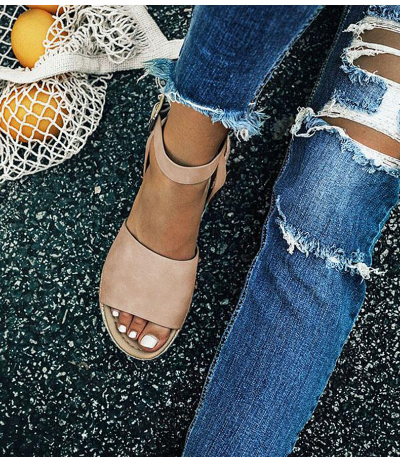 Indigo | Women’s Platform Espadrille Sandals
