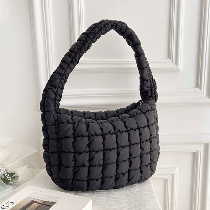 Kiora | Women’s Solid Color Puffer Shoulder Bag