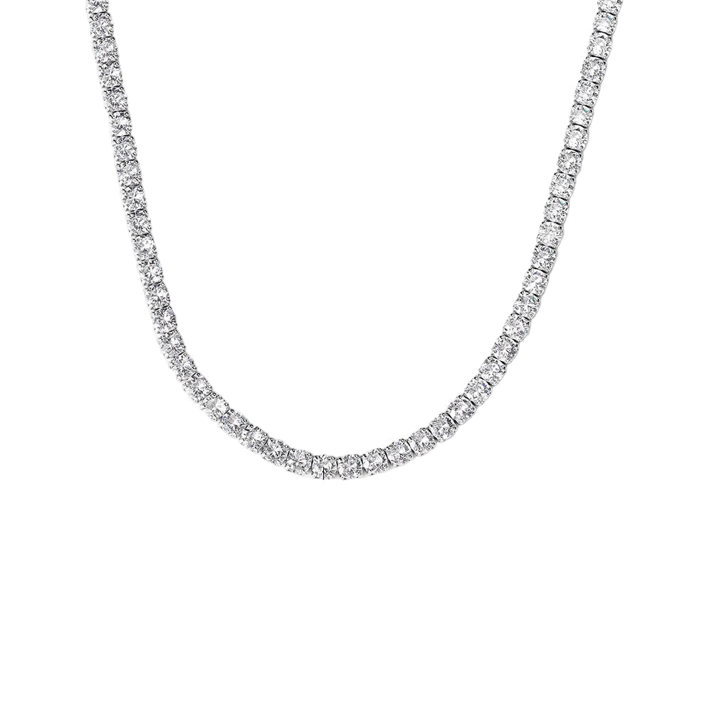 Glimmering Crystal Pendant | Subtle Neckline Accent