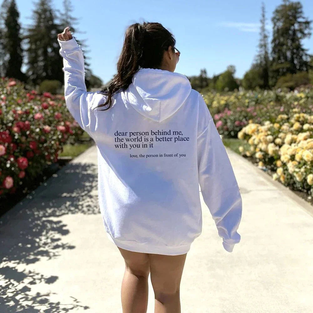 Inspirational Quote Unisex Hoodie | Soft & Warm
