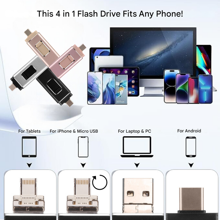 DataVault 4-in-1 USB Memory Stick