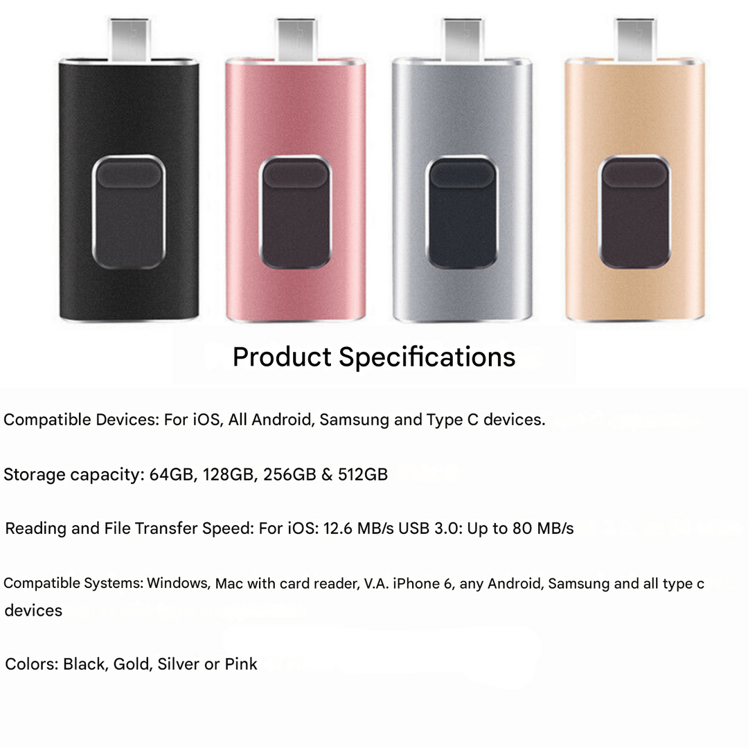 DataVault 4-in-1 USB Memory Stick