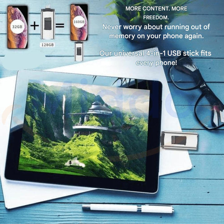 DataVault 4-in-1 USB Memory Stick