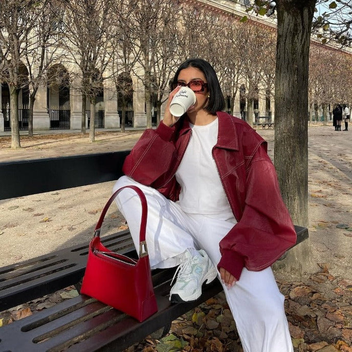 Women’s Oversized Bomber Jacket