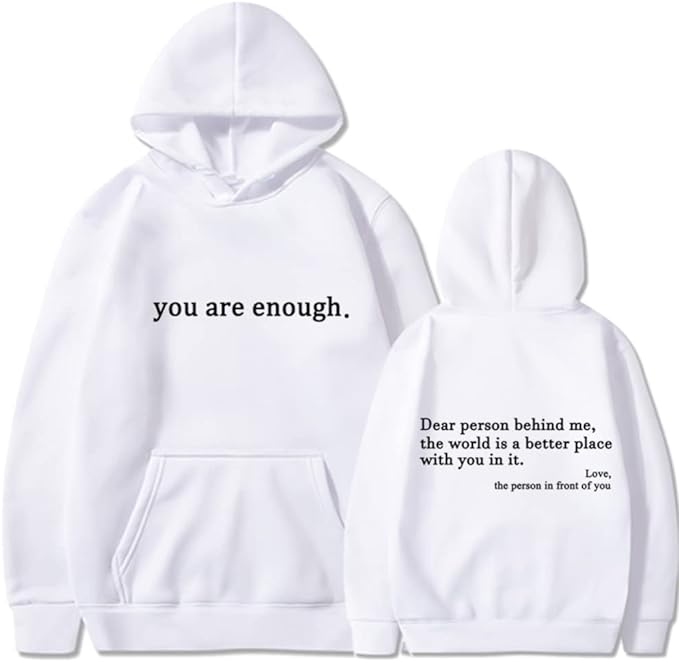Inspirational Quote Unisex Hoodie | Soft & Warm