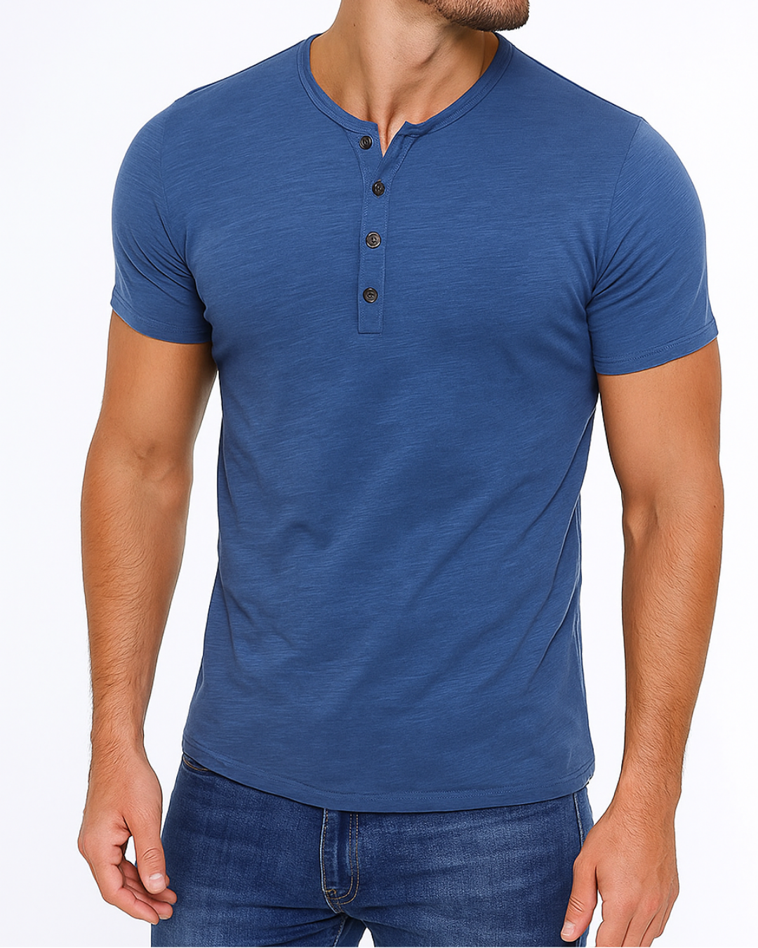 Westic | Men’s Casual Henley Shirt