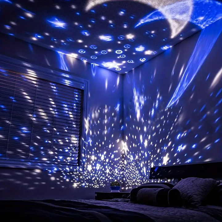 Star Projector Night Light | Lamp for Kids Bedrooms