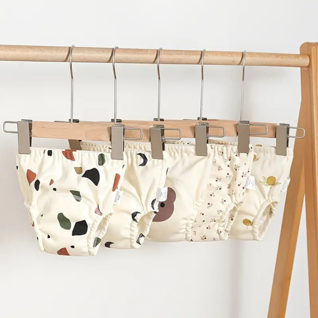 Set of 6 Soft and Breathable Toddler Underwear