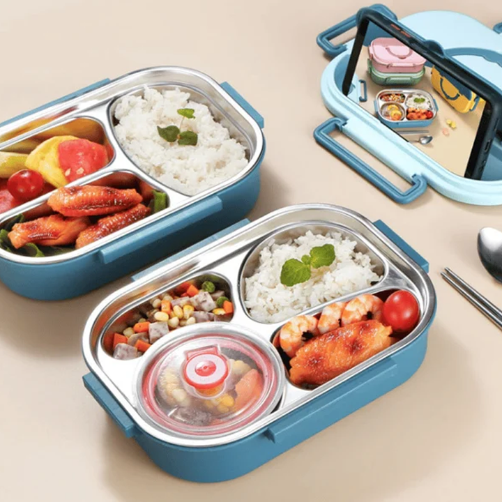 Stainless Steel Lunch Box | Durable & Safe
